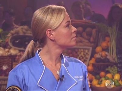 Cat Cora in Iron Chef America: The Series (2004)