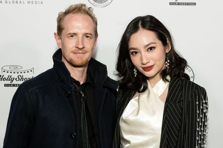 Darren Darnborough & Truong Tri Truc Diem attend the Hollyshorts Oscar Nominees Party at Yamashiro