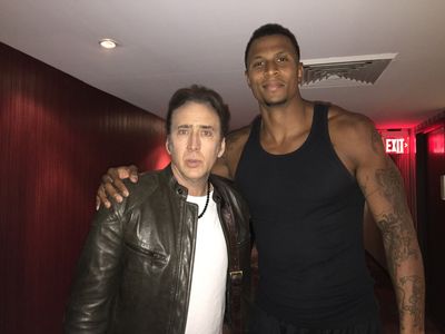 Nicolas Cage and Zach Andrews