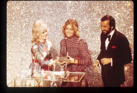 Olivia Newton-John, Connie Stevens, and Ray Stevens