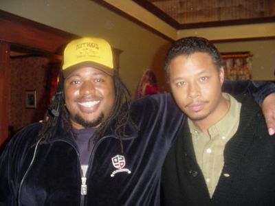 Terrence Howard and Ime Etuk in Crash (2004)