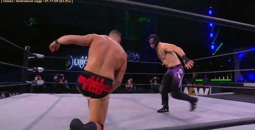 Trey Tucker and Ethan Page in AEW Dark: Elevation (2021)