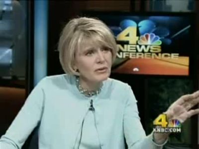 Laurel Erickson in NBC4 News Conference (2009)