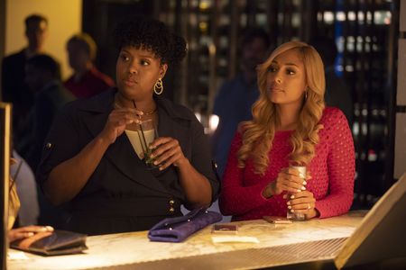 Amanda Seales and Natasha Rothwell in Insecure (2016)