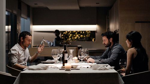 Carlota Olcina, Pablo Derqui, Clara Segura, and Miquel Fernández in Night and Day (2016)