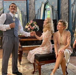 Buck Braithwaite, Hannah Dodd, and Carla Woodcock in Flowers in the Attic: The Origin (2022)