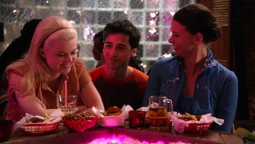 Still of Bailey Buntain (Ginny),Gabriel Notarangelo (Josh),and Sutton Foster (Michelle) in Bunheads