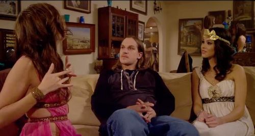 Jason Mewes and Nicole Sienna in Book of Fire (2015)