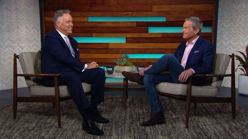 Allan Glaser co-hosting premiere of TAB HUNTER CONFIDENTIAL with Eddie Muller on TCM, July 2019.