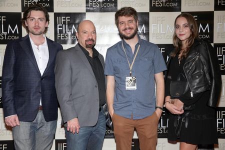 Owen Drake, Ben Hickernell & Caroline Gottlieb at the Irvine International Film Festival screening of A RISING TIDE