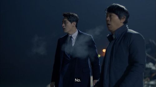 Choi Deok-moon and Lee Jun-hyuk in Are You Human Too? (2018)