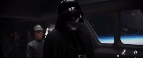 James Earl Jones and Spencer Wilding in Rogue One: A Star Wars Story (2016)