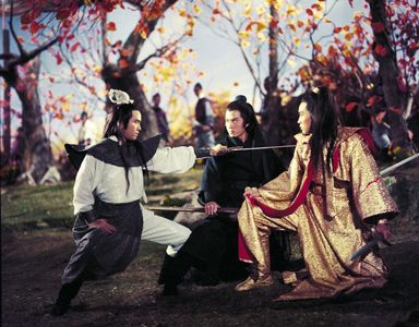 David Chiang, Tung-Shing Yee, and Yun Ling in Death Duel (1977)