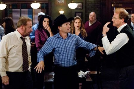 Ed Begley Jr., Angie Harmon, Sasha Alexander, Elya Baskin, and Craig Morgan in Rizzoli & Isles (2010)