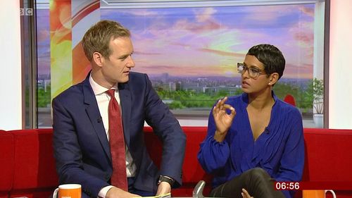 Naga Munchetty and Dan Walker in Breakfast (2000)