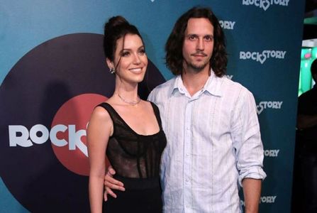 Vladimir Brichta and Nathalia Dill at an event for Rock Story (2016)