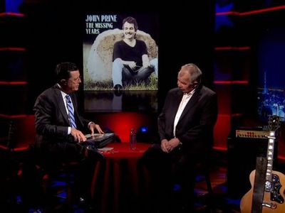 Stephen Colbert and John Prine in The Colbert Report (2005)