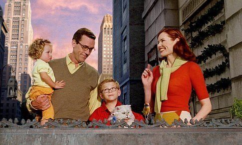 Geena Davis, Michael J. Fox, Melanie Griffith, Nathan Lane, Jonathan Lipnicki, Hugh Laurie, Anna Hoelck, and Ashley Hoel