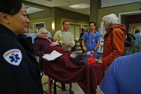 Hal Holbrook, Kevin McKidd, June Squibb, Grace Rowe, and Giacomo Gianniotti in Grey's Anatomy (2005)