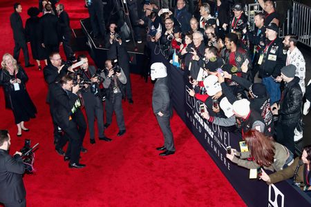 Gareth Edwards at an event for Rogue One: A Star Wars Story (2016)