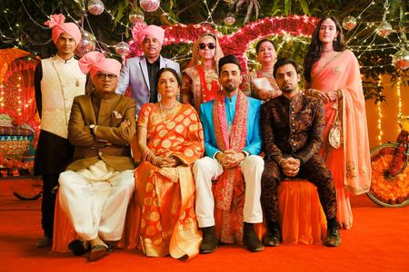 Neena Gupta, Gajraj Rao, Manu Rishi Chadha, Maanvi Gagroo, Sunita Rajwar, Ayushmann Khurrana, Jitendra Kumar, and Pankhu