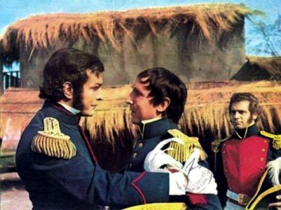 Alfredo Alcón, Hugo Arana, and Alfredo Iglesias in The Knight of the Sword (1970)