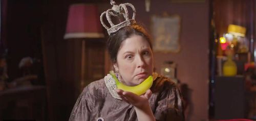 Sarah Whitehouse as Queen Victoria for BBC Teach