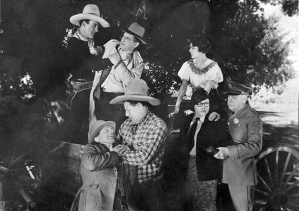 Jimmy Aubrey, Ben Corbett, Al Ferguson, Charles K. French, Gloria Joy, Jack Perrin, and Marie Quillan in Arizona Nights 