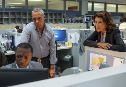 Amy Aquino, Jamie Hector, and Titus Welliver in Bosch (2014)