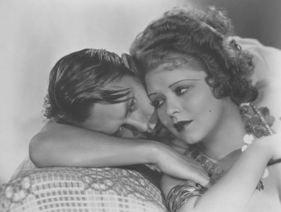 Clara Bow and Richard Cromwell in Hoopla (1933)