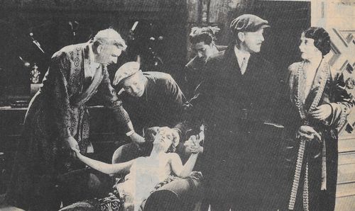 Florence Allen, Grace Cunard, Crauford Kent, Monte Montague, Herbert Prior, and Albert Prisco in The Ace of Scotland Yar