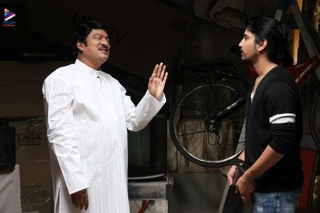 Rajendra Prasad and Raj Tarun in Andhhagadu (2017)