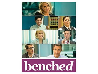 Maria Bamford, Jay Harrington, Carter MacIntyre, Jolene Purdy, Peter Spruyt, Oscar Nuñez, and Eliza Coupe in Benched (20