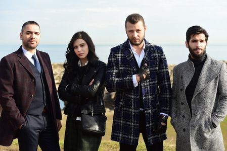 Kadir Dogulu, Devrim Özkan, Ümit Kantarcilar, and Baran Bölükbasi in Vuslat (2019)