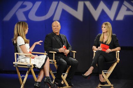 Heidi Klum, Nina Garcia, and Michael Kors in Project Runway (2004)