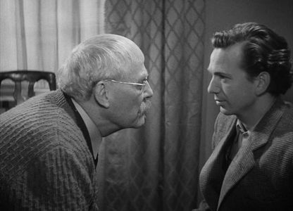 Stig Olin and Victor Sjöström in To Joy (1950)