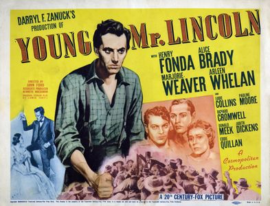 Henry Fonda, Alice Brady, Richard Cromwell, and Pauline Moore in Young Mr. Lincoln (1939)