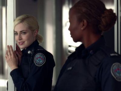 Melanie Nicholls-King and Charlotte Sullivan in Rookie Blue (2010)