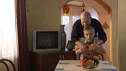 Pavel Remezov and Anatoliy Rudenko in Angel-khranitel (2007)