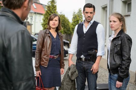 Anna Brüggemann, Marco Girnth, Tobias Oertel, and Anja Thiemann in Leipzig Homicide (2001)