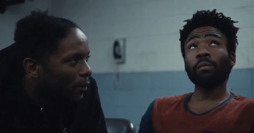 Donald Glover and Luke Forbes in Atlanta (2016)