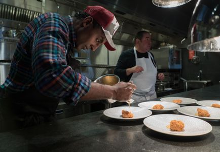 Emeril Lagasse and Marcus Samuelsson in Eat the World with Emeril Lagasse (2016)