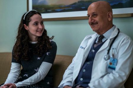 Still of Ashley Brooke and Anupam Kher in New Amsterdam