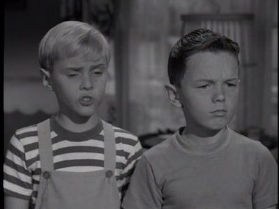 Billy Booth and Jay North in Dennis the Menace (1959)