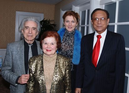 Director Arthur Hiller and Tatiana Chekhova