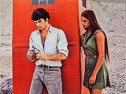 Mark Frechette and Daria Halprin in Zabriskie Point (1970)