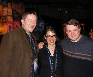 Producers, Kenny Saylors, Kyle Saylors with Director N.C. Heikin at Sundance Film Festival for the World Premier of thei