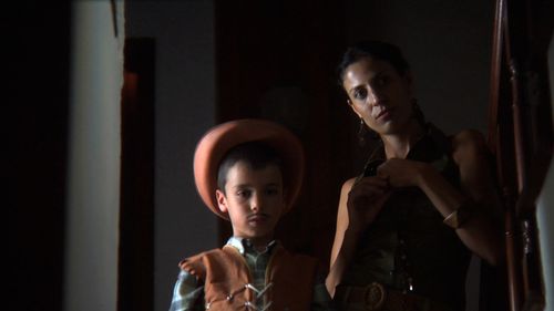 Isabel Abreu and Marcos Freitas in El justiciero (2009)