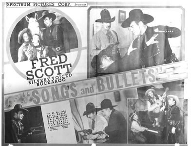 Alyce Ardell, Karl Hackett, Charles King, Frank LaRue, Lew Porter, Fred Scott, Al St. John, and White King in Songs and 