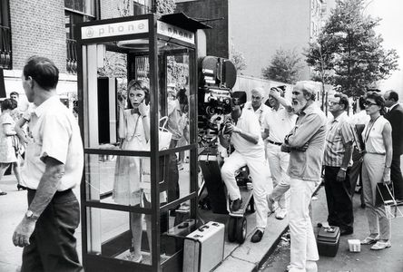 Roman Polanski, Mia Farrow, and William A. Fraker in Rosemary's Baby (1968)